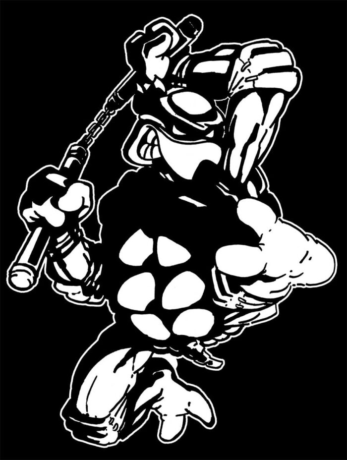1984 TMNT Original Michaelangelo Tee