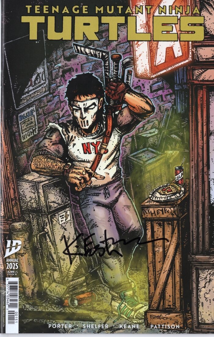 TMNT Annual 2025 RIB 1:50 Kevin Eastman Variant SIGNED