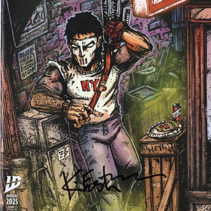 TMNT Annual 2025 RIB 1:50 Kevin Eastman Variant SIGNED