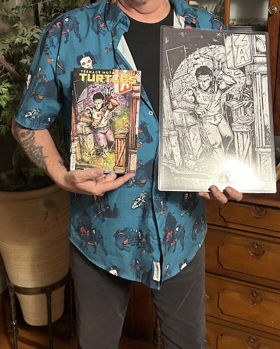 TMNT Annual 2025 RIB 1:50 Kevin Eastman Variant SIGNED