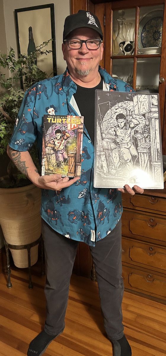 TMNT Annual 2025 RIB 1:50 Kevin Eastman Variant SIGNED