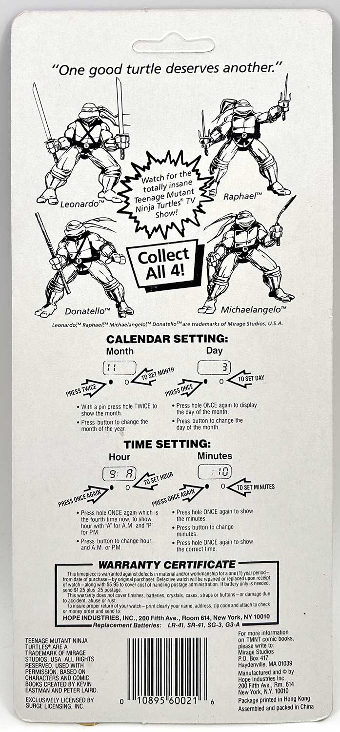 Factory Sealed 1989 Leonardo Digital Watch Signed with JSA