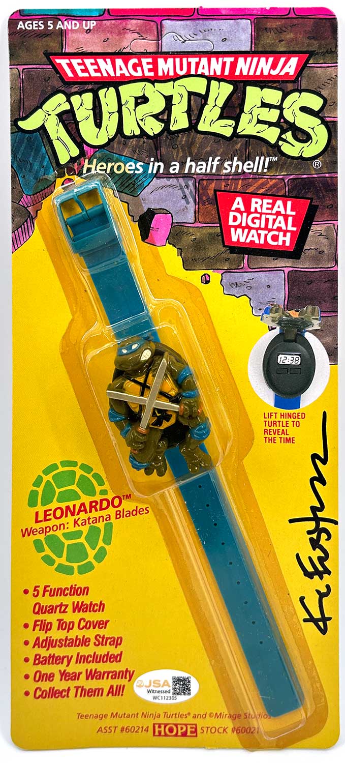 Factory Sealed 1989 Leonardo Digital Watch Signed with JSA