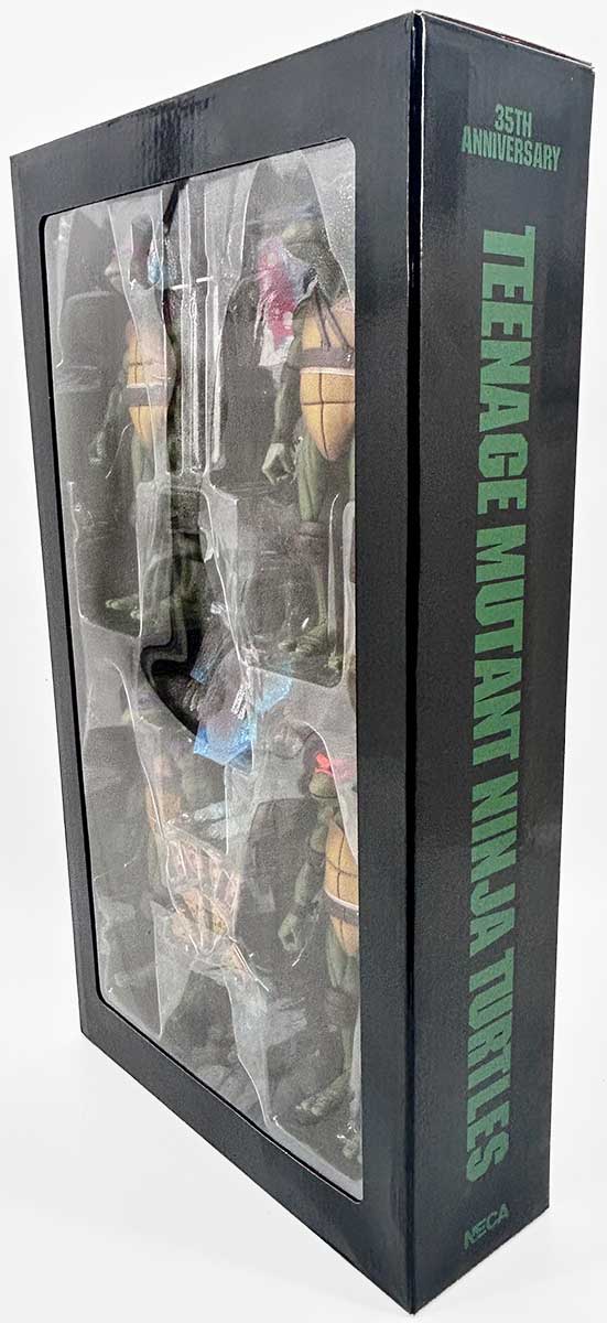NECA TMNT 1990 Movie 35th Anniversary 5 Pack with Signed Mirage Movie Book and 2025 Hologram COA - Image 5