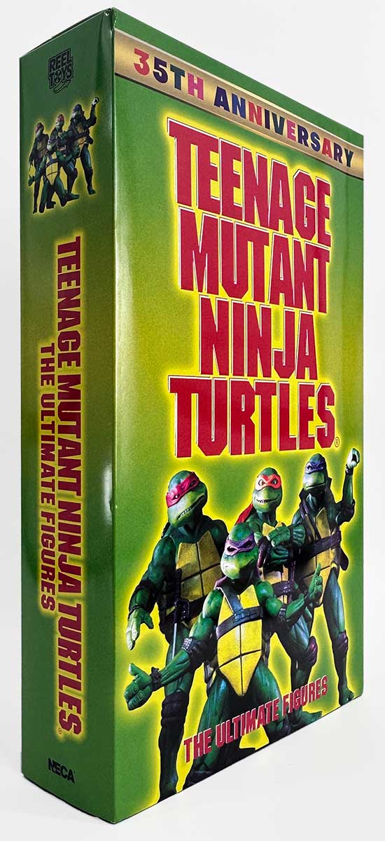 NECA TMNT 1990 Movie 35th Anniversary 5 Pack with Signed Mirage Movie Book and 2025 Hologram COA - Image 7
