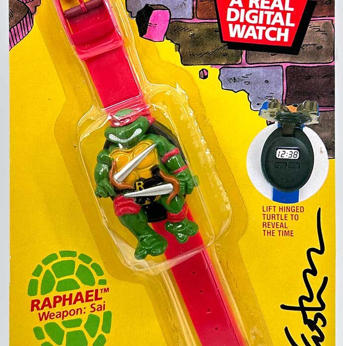 Factory Sealed 1989 Raphael Digital Watch Signed with JSA
