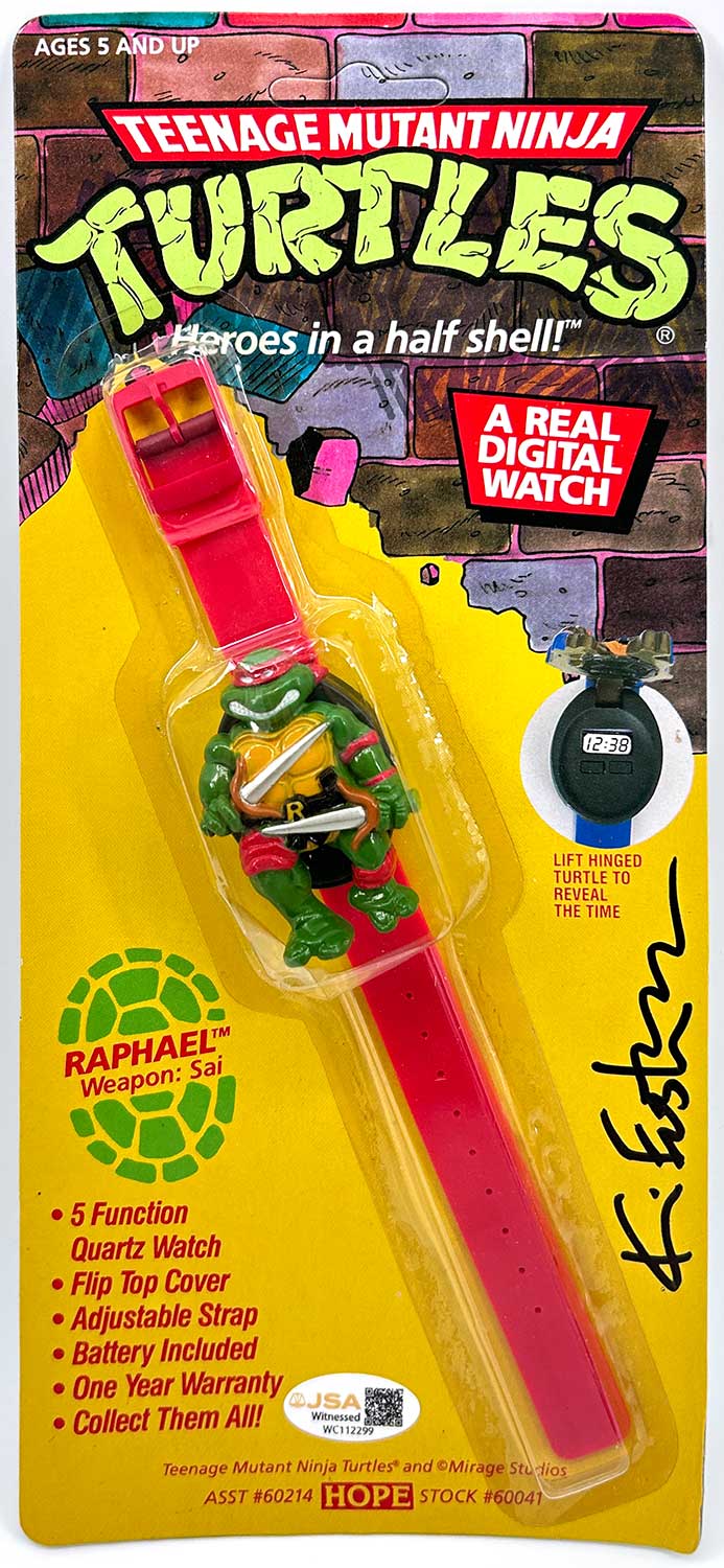Factory Sealed 1989 Raphael Digital Watch Signed with JSA