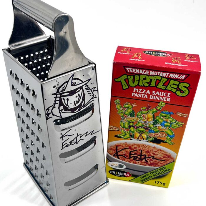 Classic Shredder Grater and Pasta Dinner CowaBundle Signed and JSA