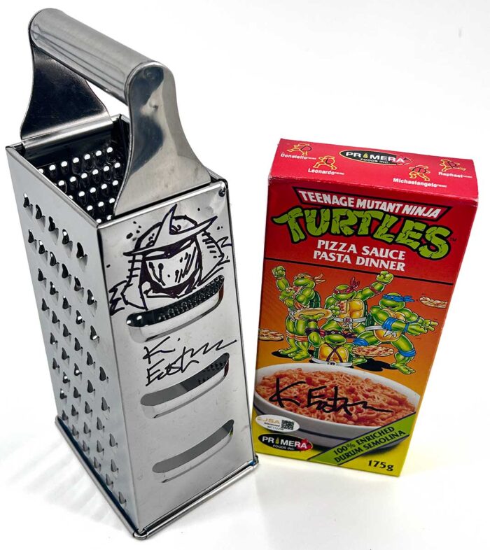 Classic Shredder Grater and Pasta Dinner CowaBundle Signed and JSA
