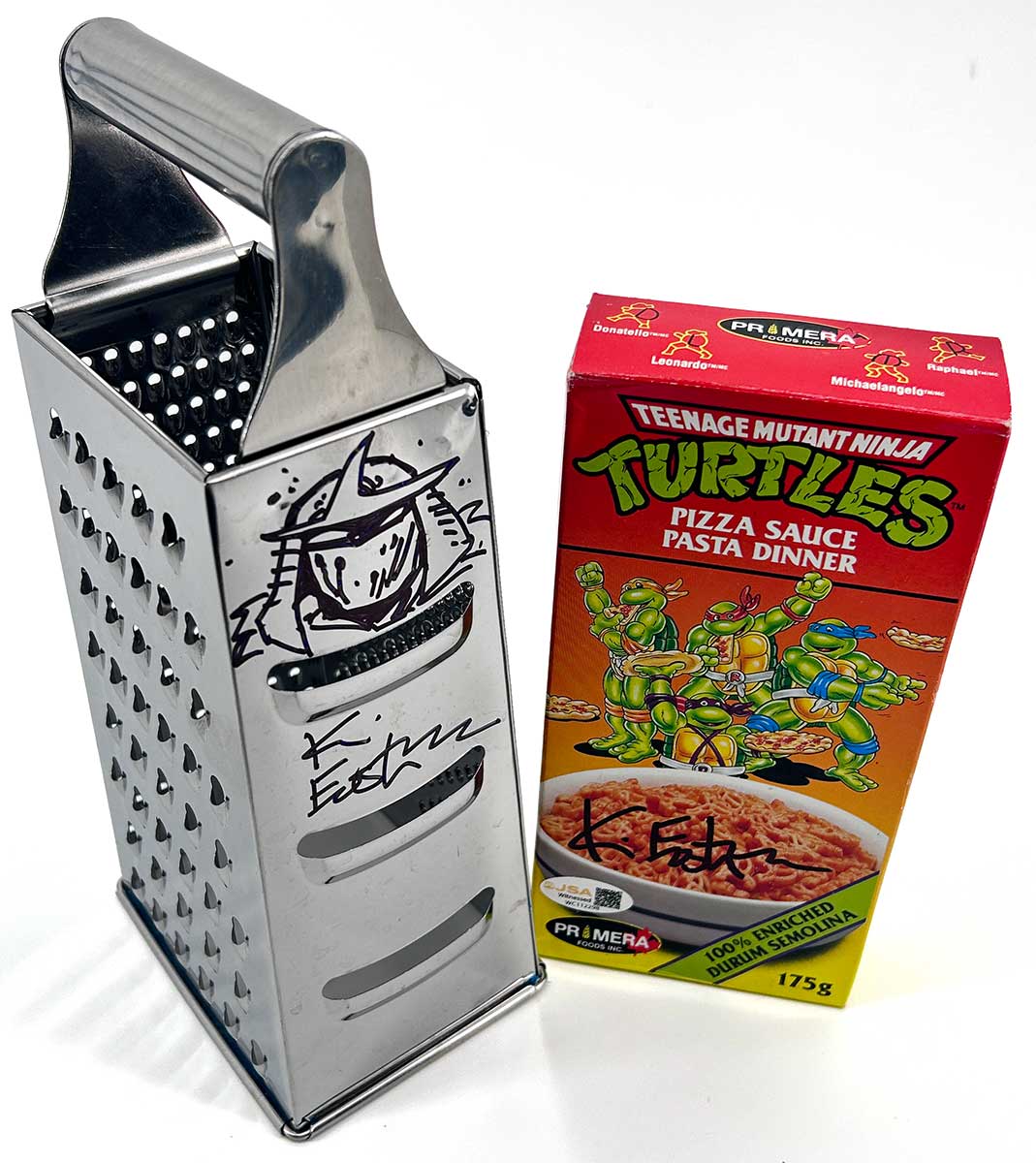 Classic Shredder Grater and Pasta Dinner CowaBundle Signed and JSA