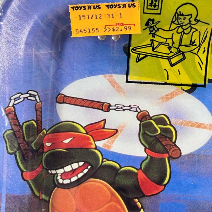 1988 TMNT Snack and Play Tray CowaBundle with RARE Signed COA from Laird and Eastman plus JSA