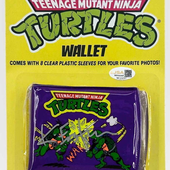 Factory Sealed, Unpunched backer card 1990  Don and Leo WALLET Eastman SIGNED with JSA