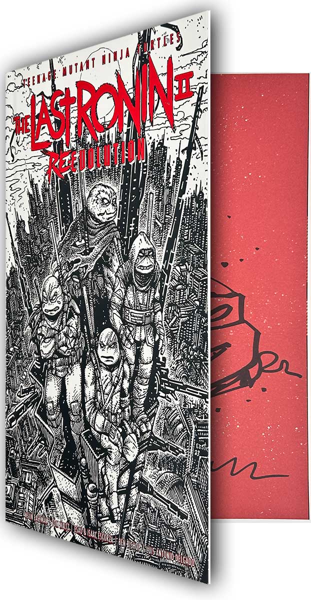 TMNT The Last Ronin II: Re-Evolution Eastman Studios Exclusive Signed with Remarque and Hologram COA