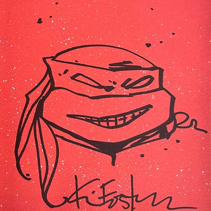 TMNT The Last Ronin II: Re-Evolution Kevin Eastman Studios Cover – a KESI Exclusive Signed with Remarque and Hologram COA