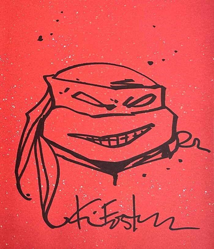 TMNT The Last Ronin II: Re-Evolution Eastman Studios Exclusive Signed with Remarque and Hologram COA