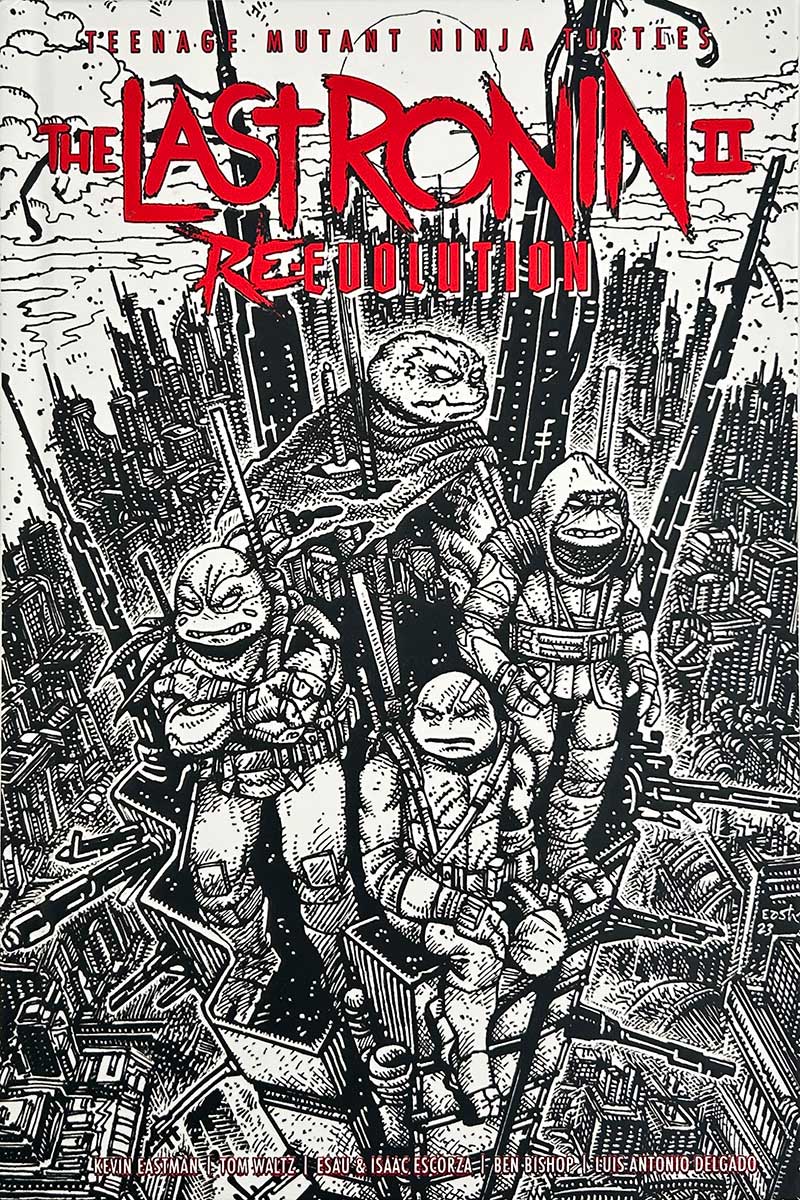 TMNT The Last Ronin II: Re-Evolution Eastman Studios Exclusive Signed with Remarque and Hologram COA - Image 3
