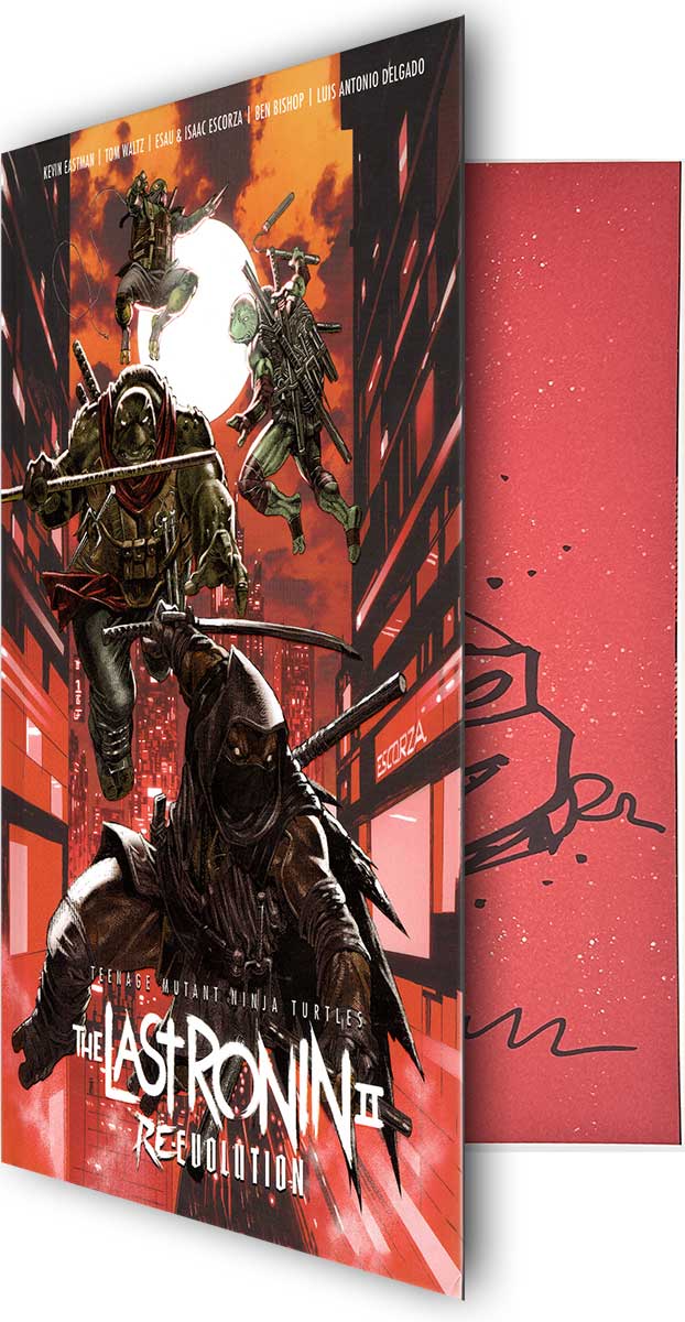 TMNT The Last Ronin II: Re-Evolution Eastman Studios Exclusive Signed with Remarque and Hologram COA