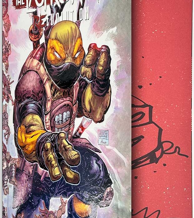 TMNT The Last Ronin II: Re-Evolution Eastman Studios Exclusive Signed with Remarque and Hologram COA Freddie Williams Cover