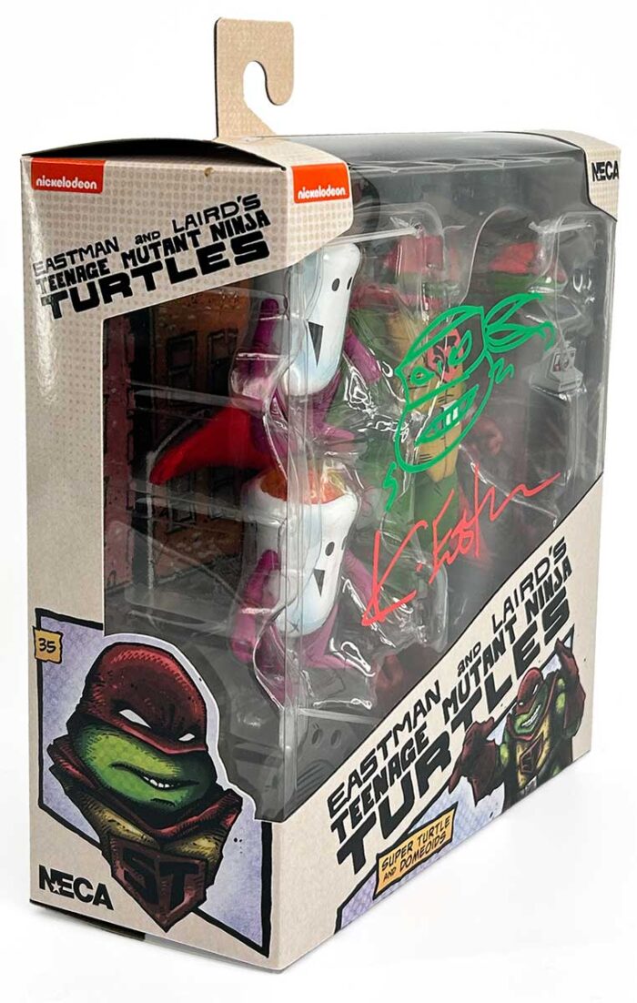 TMNT (Mirage Comics) – SUPER TURTLE with REMARQUE AND SIGNATURE