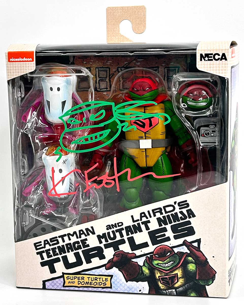 TMNT (Mirage Comics) - SUPER TURTLE with REMARQUE AND SIGNATURE