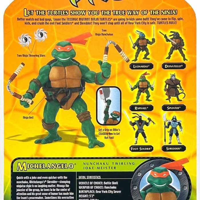 2002 Playmates TMNT Michelangelo