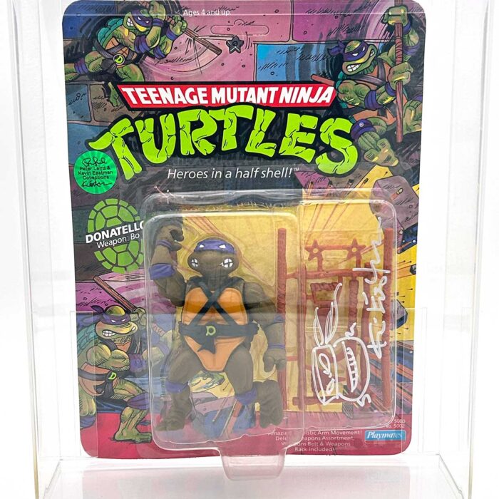 1988 Playmates TMNT Donatello 10 Back, Mint On An Unpunched Card