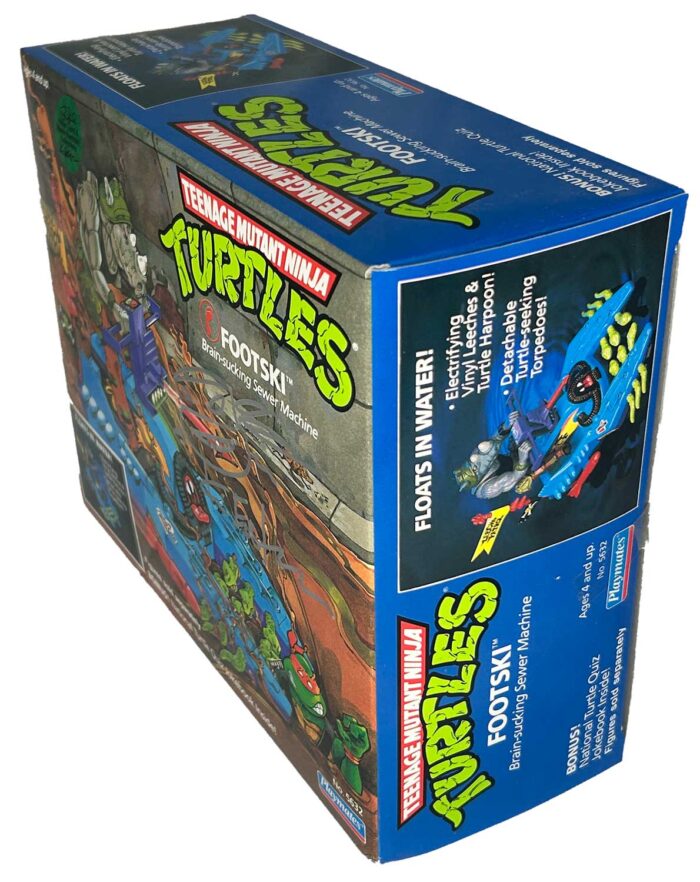 1989 Footski (Factory Sealed) with Eastman and Laird COA AND Signed with Remarque by Kevin Eastman