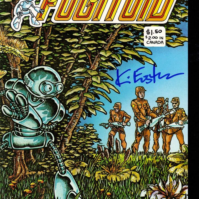 Fugitoid #1, 1985 Signed on Cover