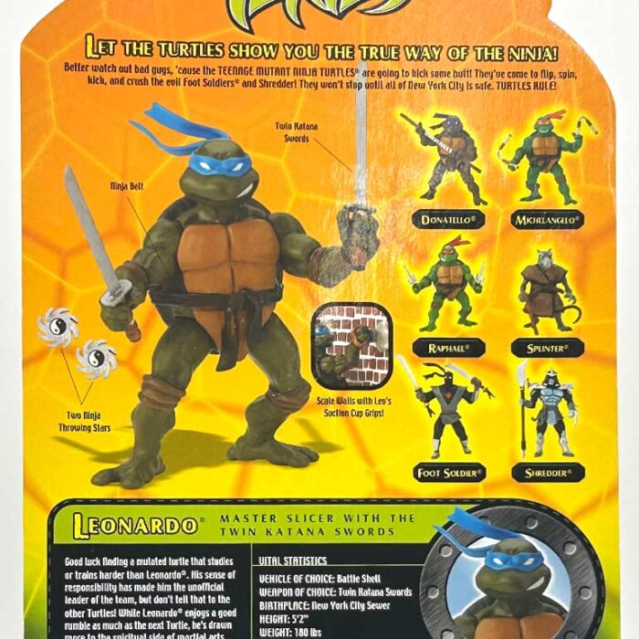 2002 Playmates TMNT Leonardo