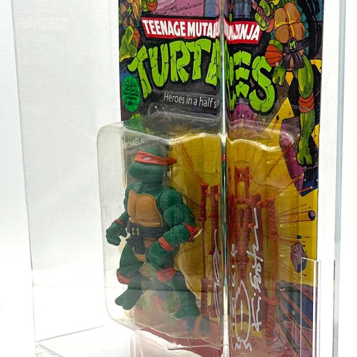1988 Playmates TMNT Michaelangelo 10 Back, On An Unpunched Card
