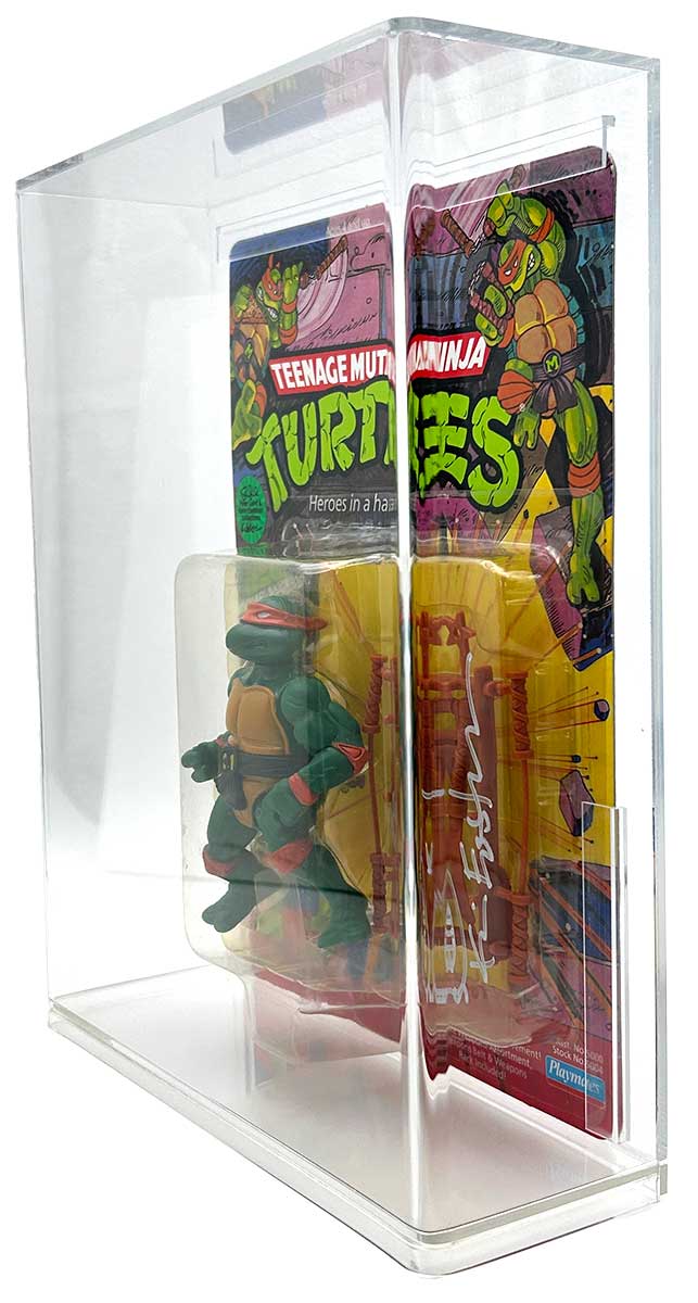 1988 Playmates TMNT Michaelangelo 10 Back, On An Unpunched Card - Image 4