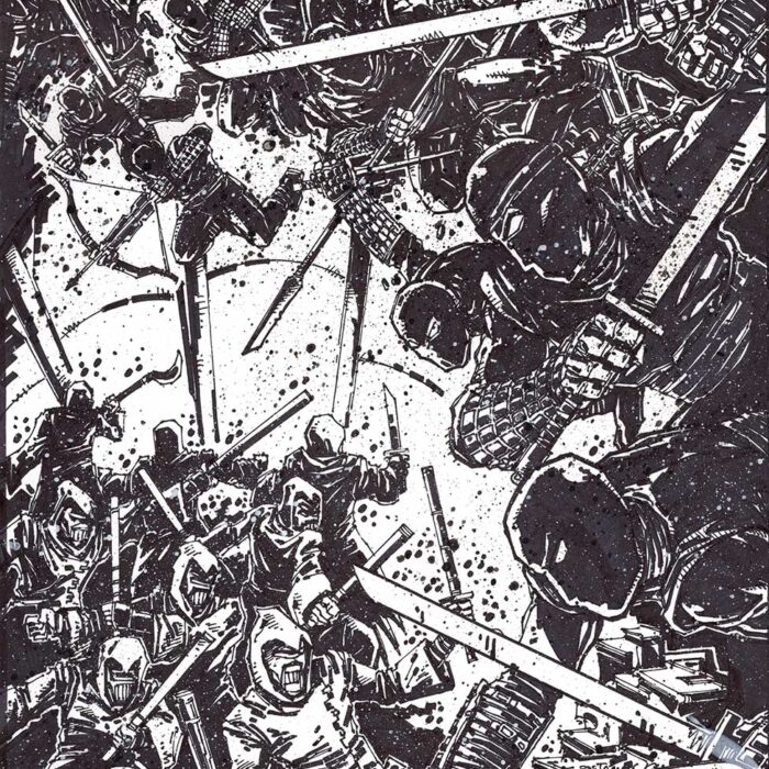 TMNT Issue 63, October 2016  Kevin Eastman Original Art Cover