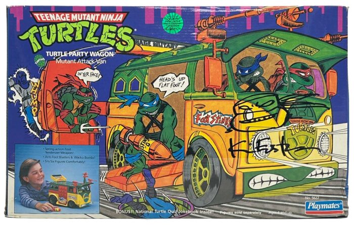 1989 Playmates Turtle Party Wagon Factory Sealed