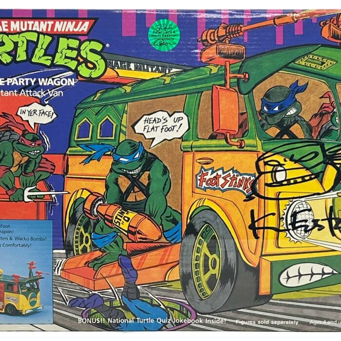 1989 Playmates Turtle Party Wagon Factory Sealed