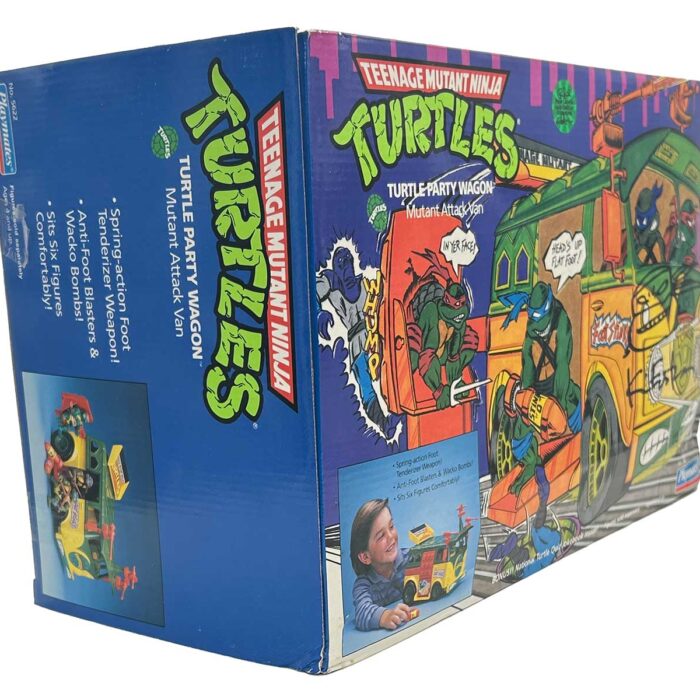 1989 Playmates Turtle Party Wagon Factory Sealed