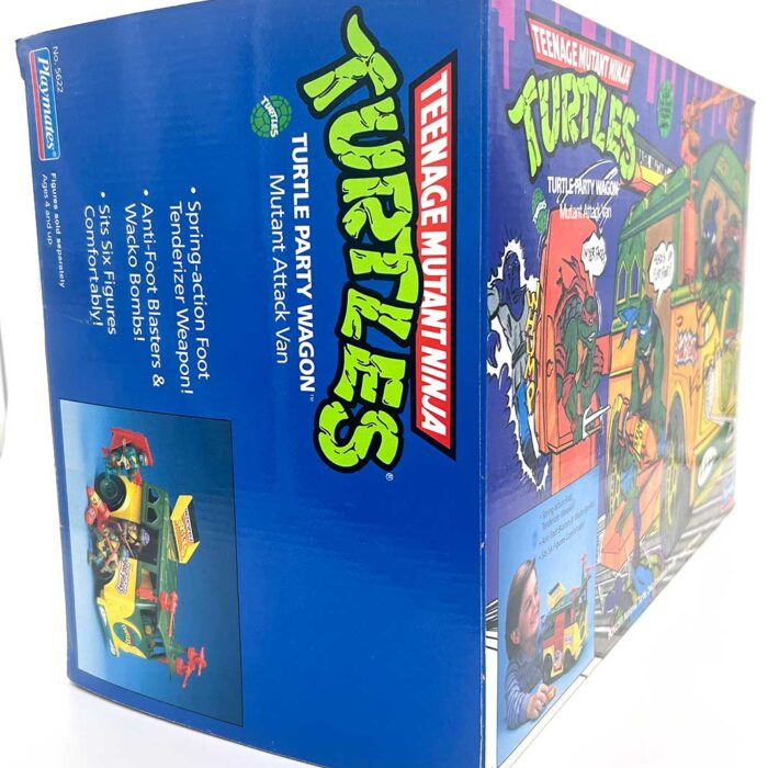 1989 Playmates Turtle Party Wagon Factory Sealed