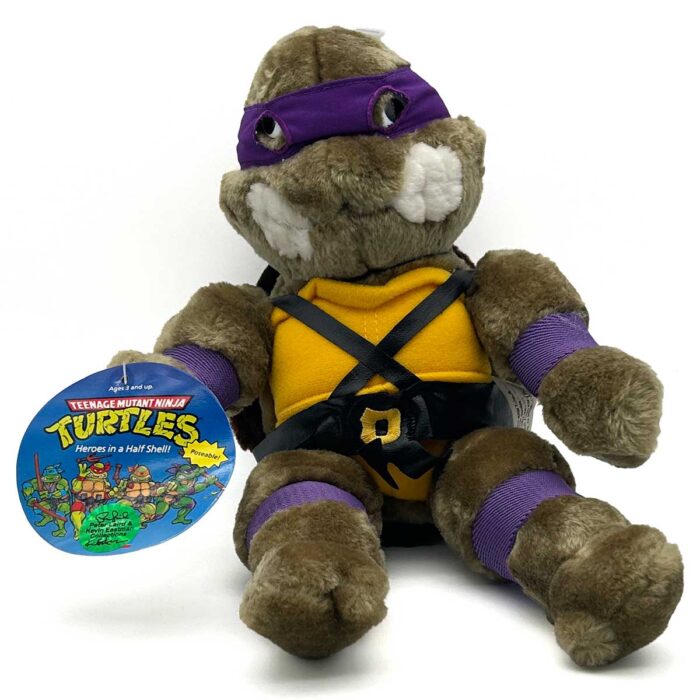 1988 13″ Plush Donatello with Eastman and Laird COA