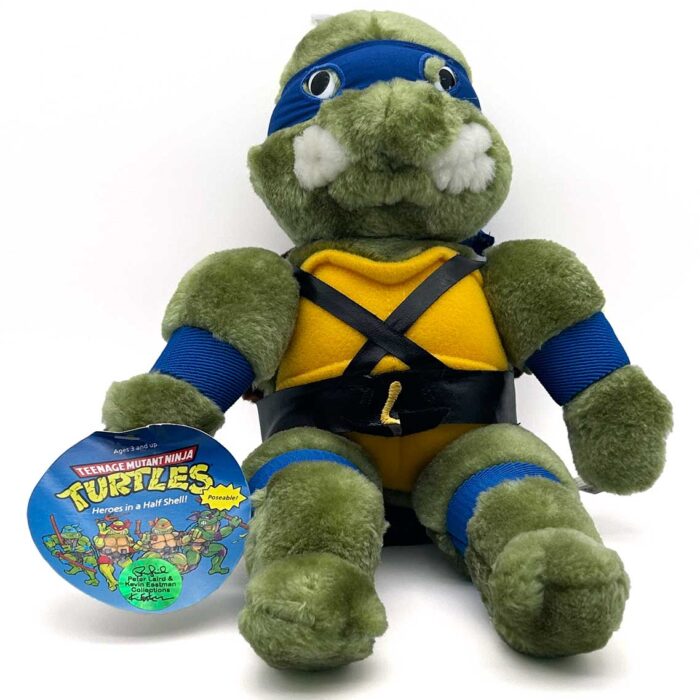 1988 13″ Plush Leonardo with Eastman and Laird COA