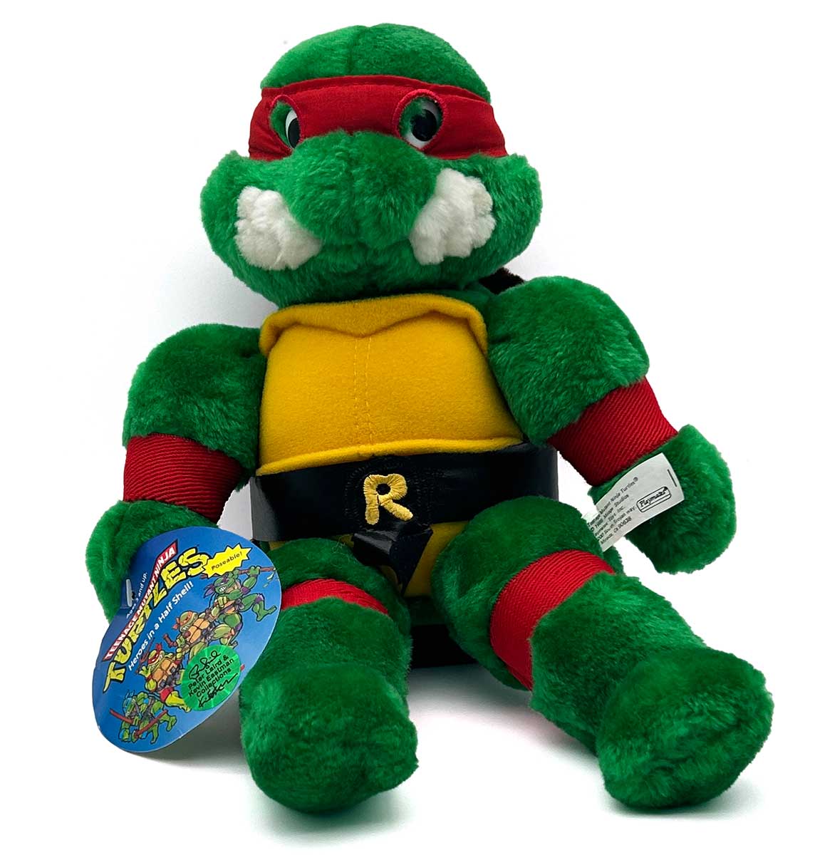 1988 13" Plush Raphael with Eastman and Laird COA