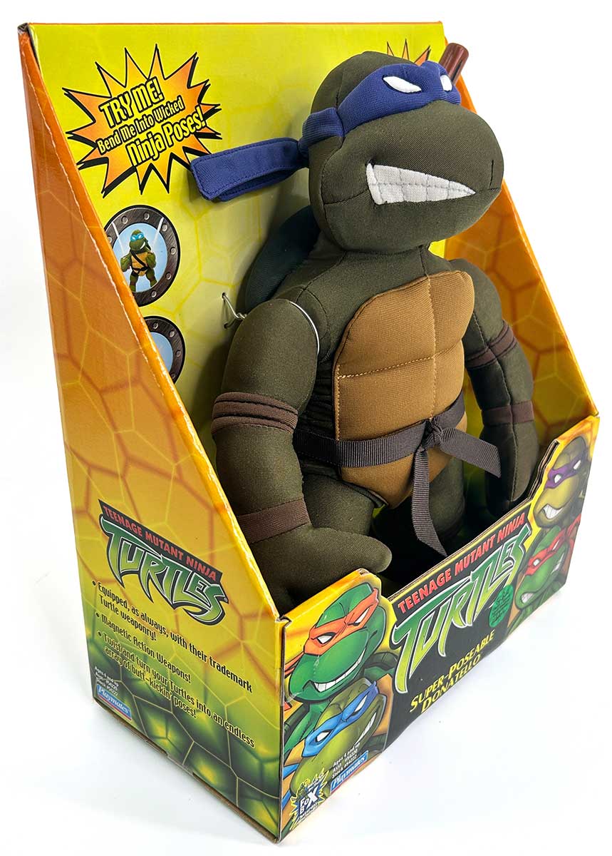 2003 Super-Poseable Donatello! Factory Sealed with Eastman and Laird COA - Image 3