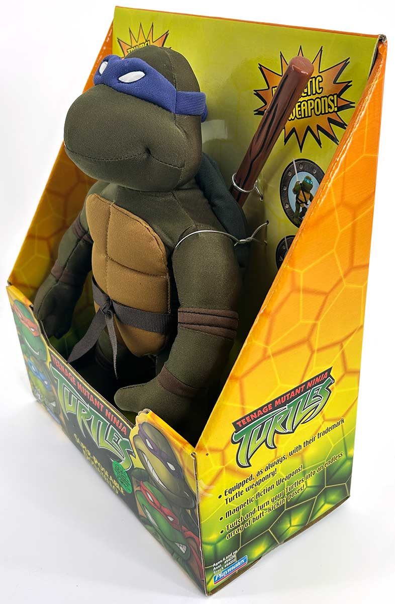 2003 Super-Poseable Donatello! Factory Sealed with Eastman and Laird COA - Image 4