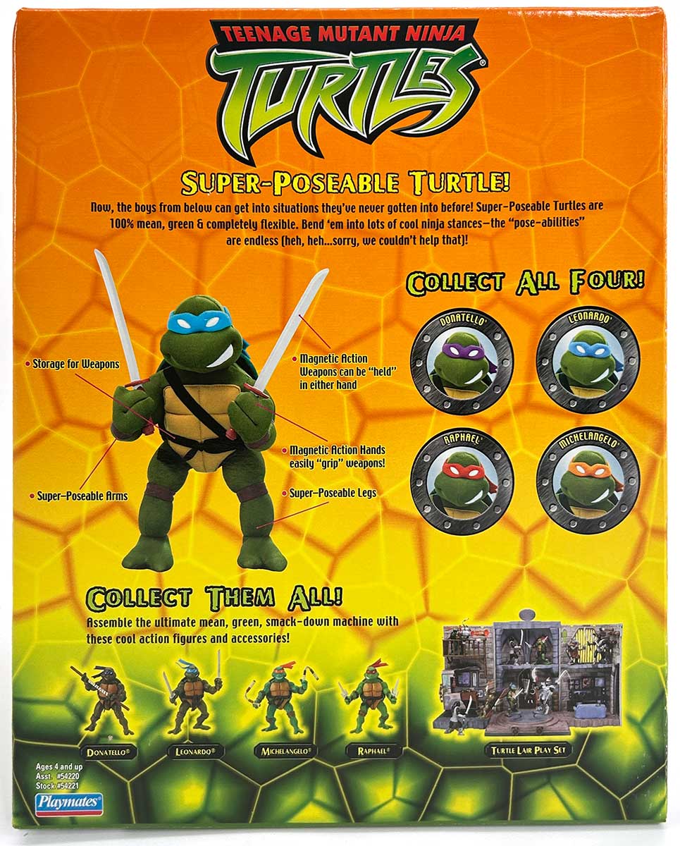 2003 Super-Poseable Leonardo! Factory Sealed with Eastman and Laird COA - Image 5