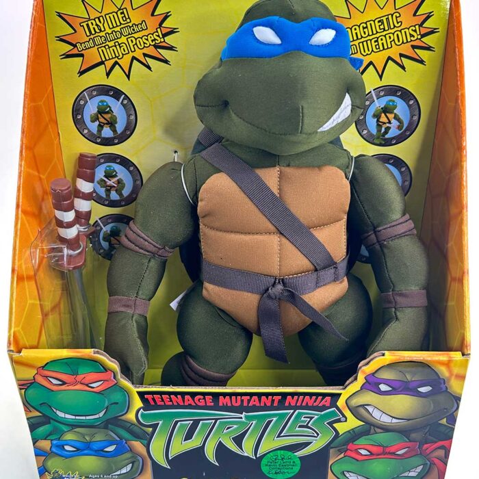 2003 Super-Poseable Leonardo! Factory Sealed with Eastman and Laird COA