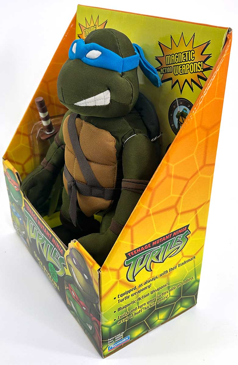 2003 Super-Poseable Leonardo! Factory Sealed with Eastman and Laird COA - Image 4