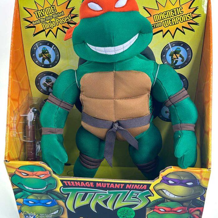 2003 Super-Poseable Michelangelo!, Factory Sealed with Eastman and Laird COA