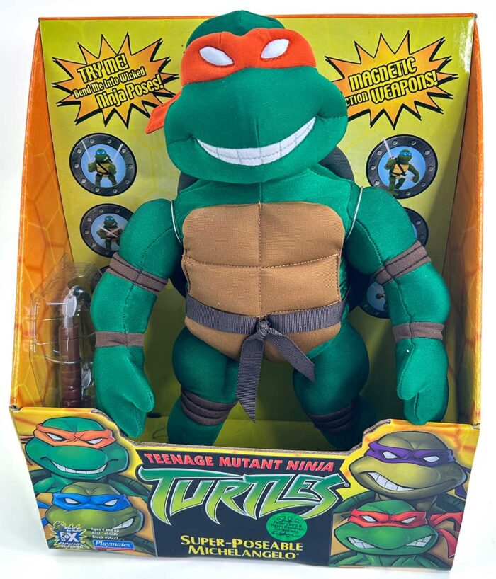 2003 Super-Poseable Michelangelo!, Factory Sealed with Eastman and Laird COA