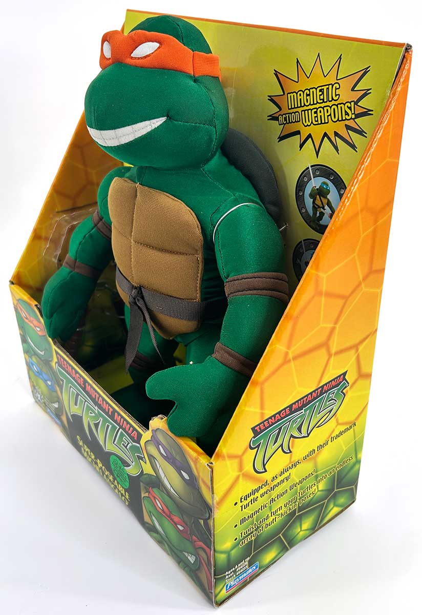 2003 Super-Poseable Michelangelo!, Factory Sealed with Eastman and Laird COA - Image 4