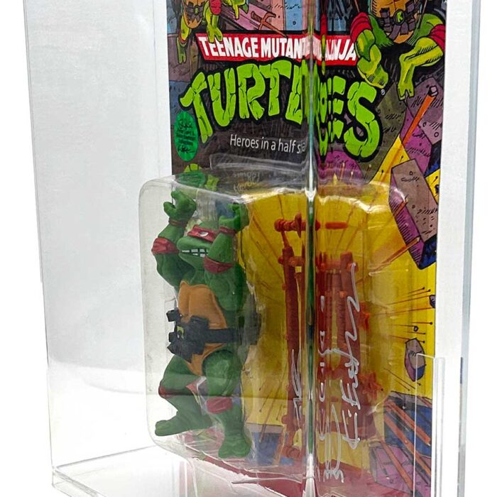 1988 Playmates TMNT Raphael 10 Back, On An Unpunched Card