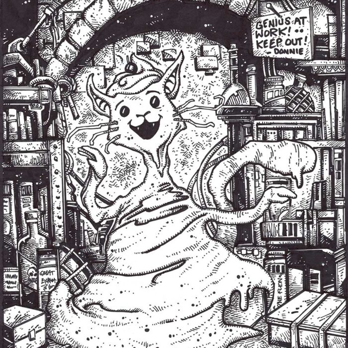 TMNT Saturday Morning Adventures 31  Kevin Eastman Original Art Cover