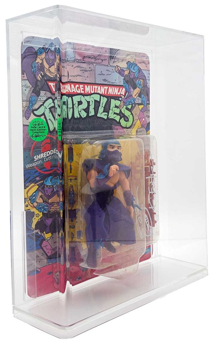 1988 Playmates TMNT, Shredder 10 Back, On An Unpunched Card